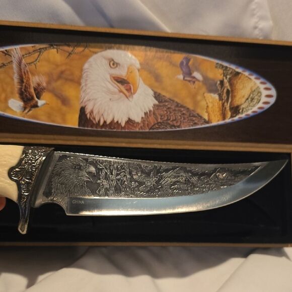 Eagle Themed Decorative Knife with Display Box - Picture 5 of 10